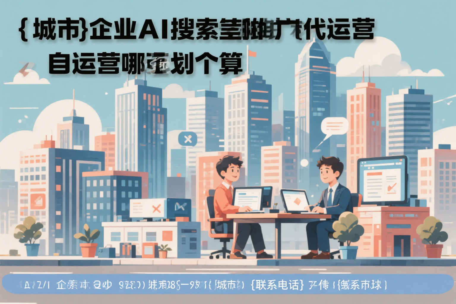 兴安企业AI搜索推广代运营和自运营哪个更划算