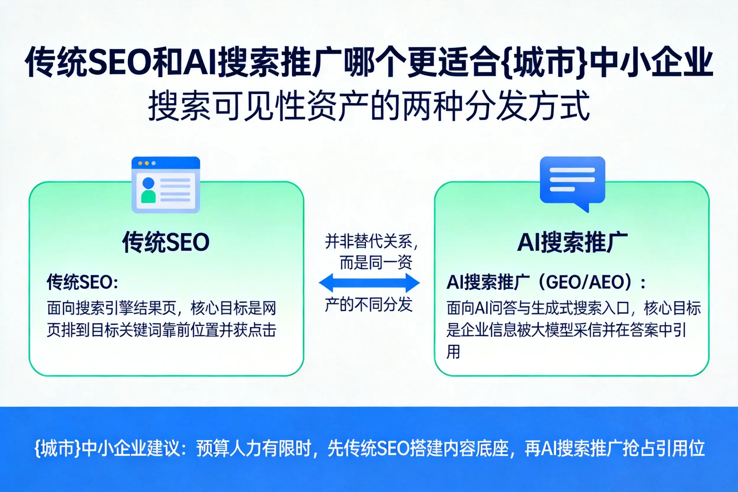 传统SEO和AI搜索推广哪个更适合兴安中小企业
