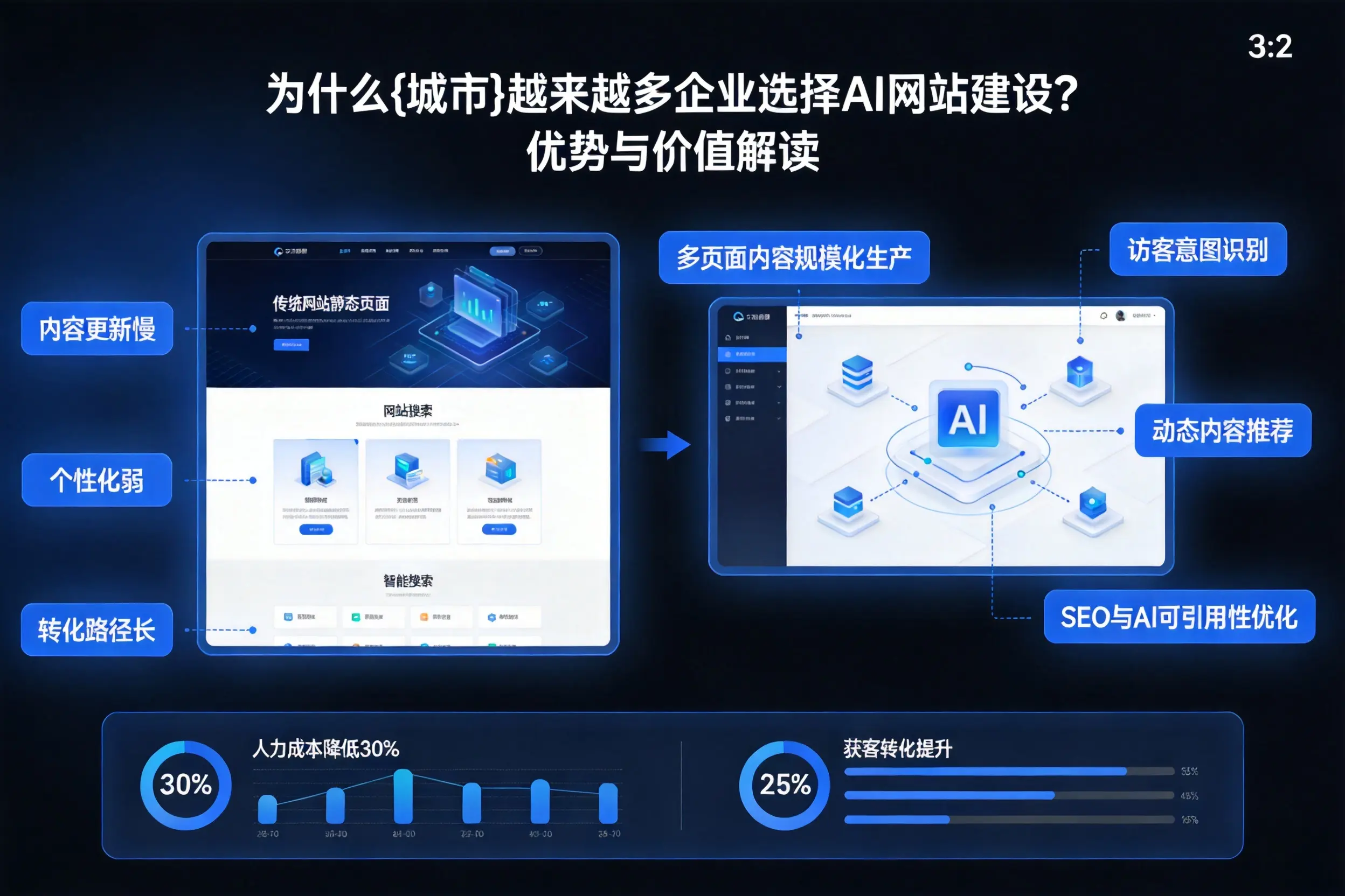 为什么兴安越来越多企业选择AI网站建设?优势与价值解读