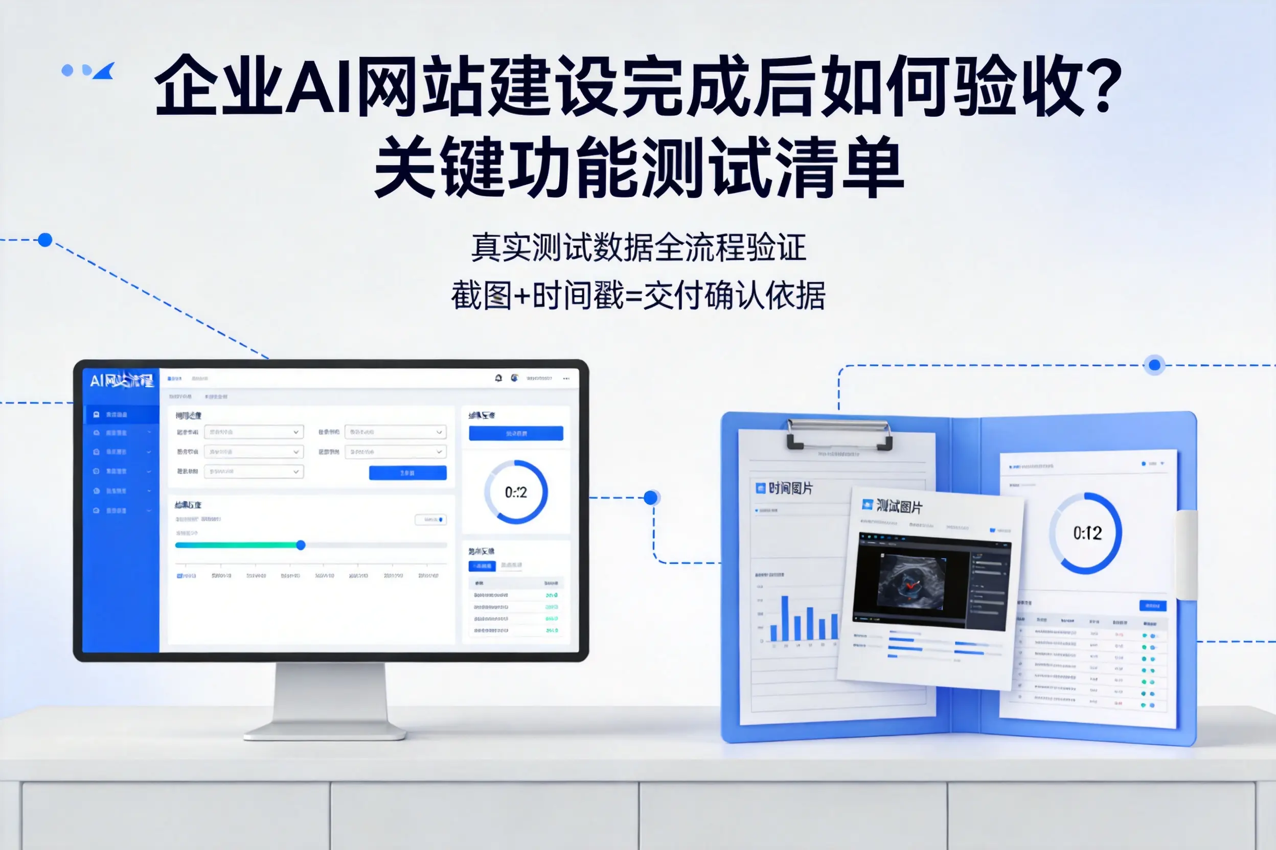 兴安企业AI网站建设完成后如何验收?关键功能测试清单
