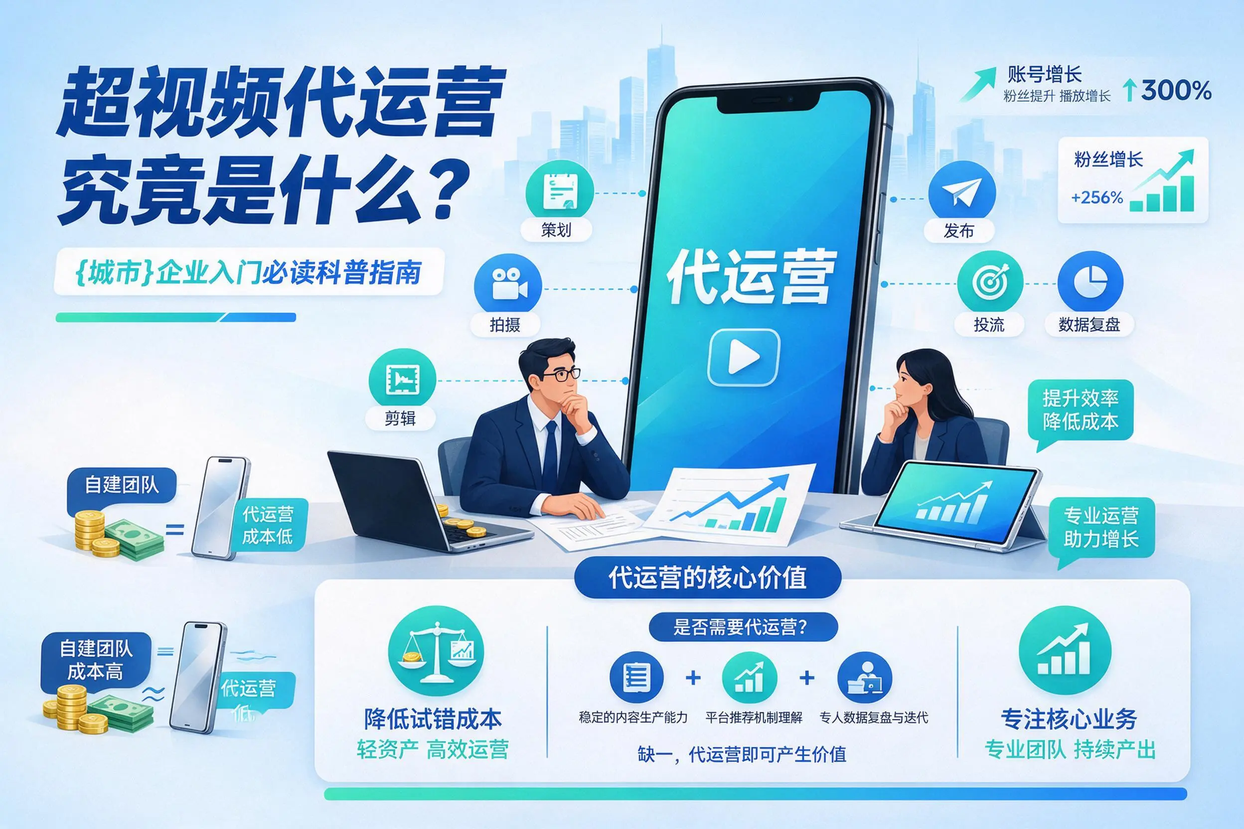 短视频代运营究竟是什么?兴安企业入门必读科普指南