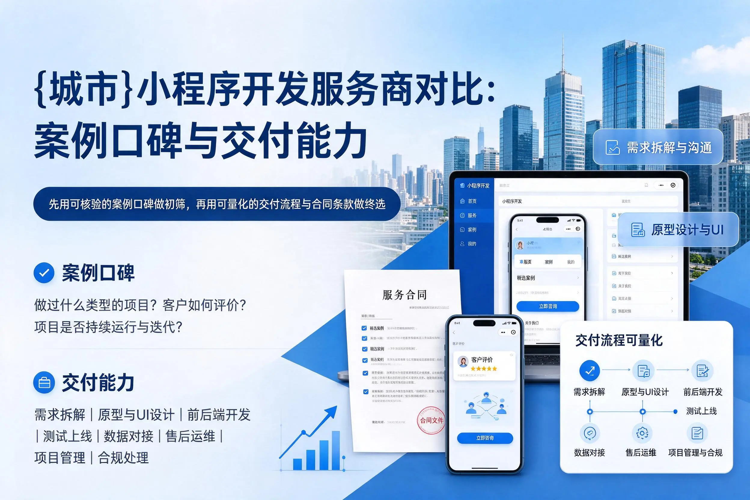 兴安小程序开发服务商对比：案例口碑与交付能力