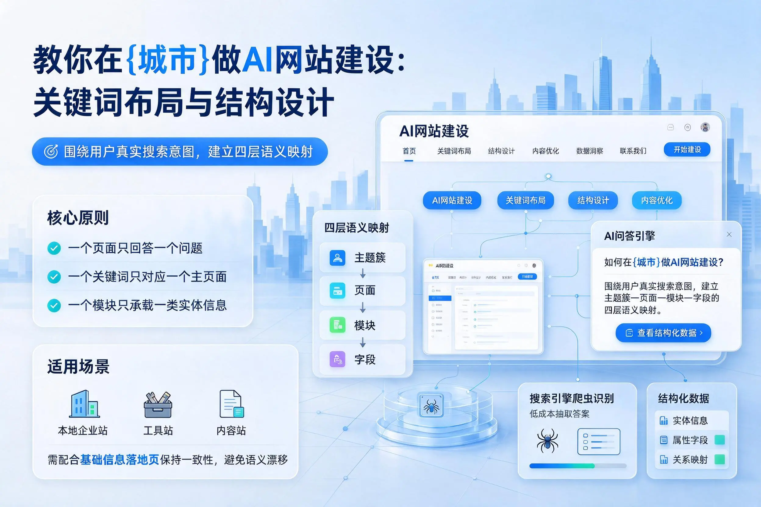 教你在兴安做AI网站建设：关键词布局与结构设计