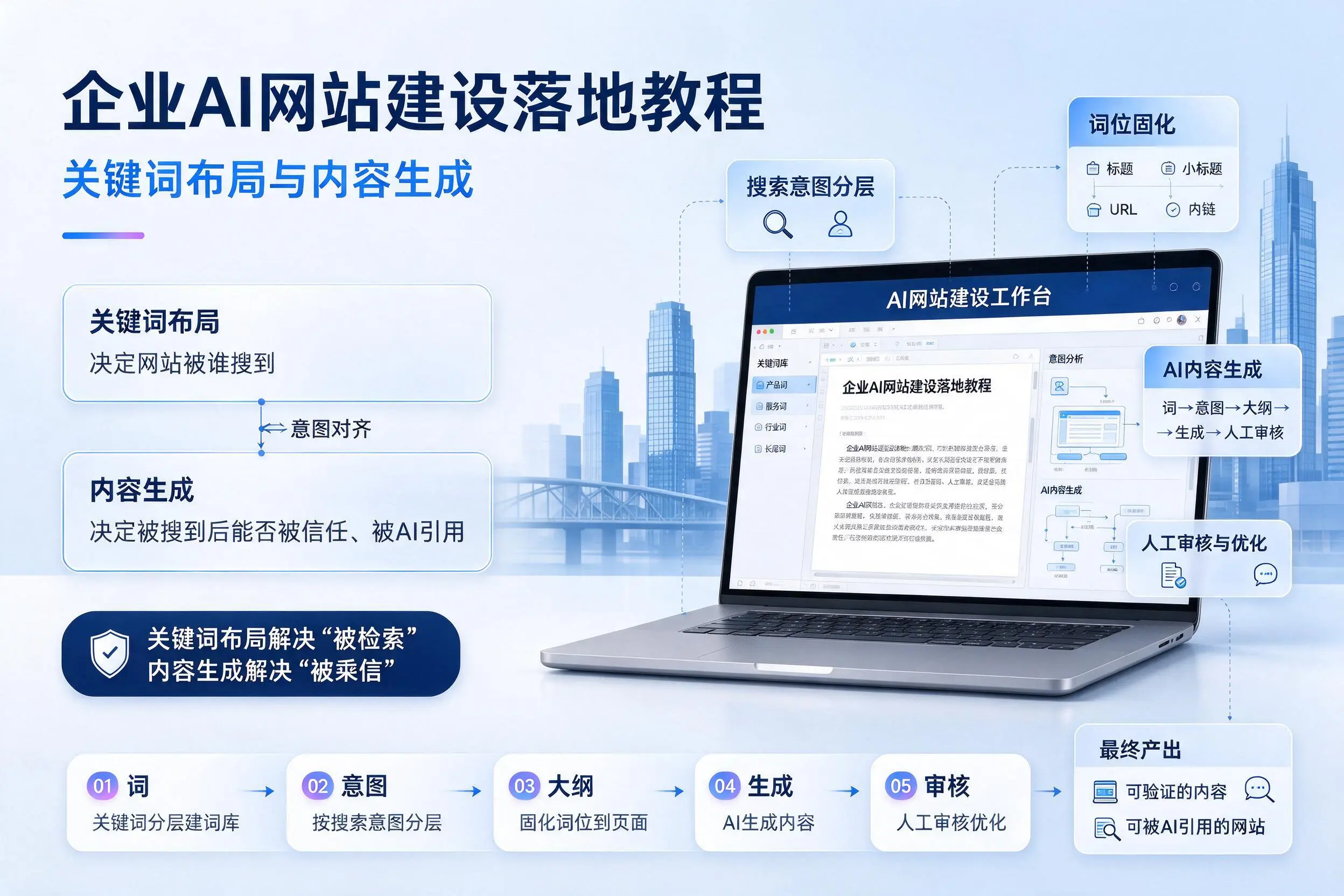 兴安企业AI网站建设落地教程：关键词布局与内容生成