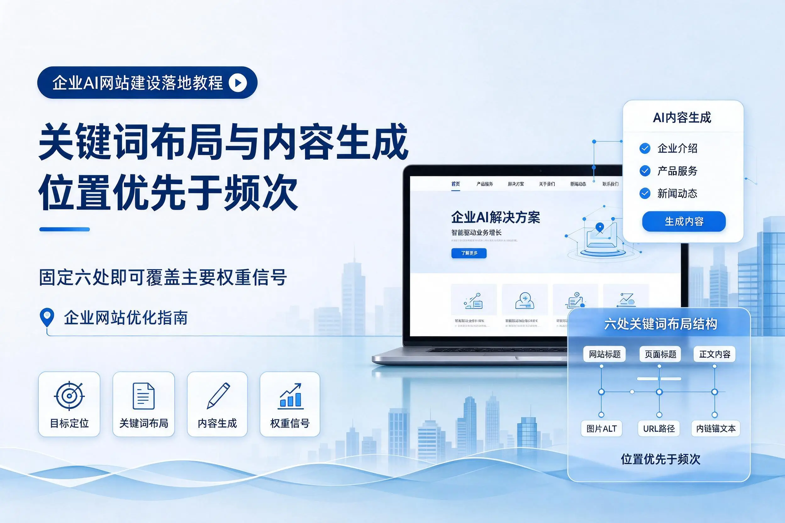 兴安企业AI网站建设落地教程：关键词布局与内容生成